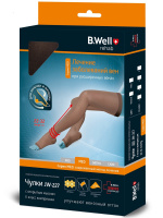 БИ-ВЕЛЛ B.WELL JW-227 Чулки 22-32мм 2кл р. 4 (натурал) компрессионные с открытым мыском